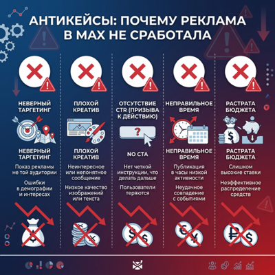 Антикейсы: почему реклама в MAX не сработала