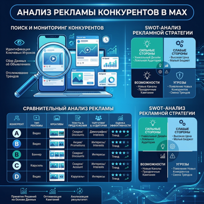 Как анализировать рекламу конкурентов в MAX