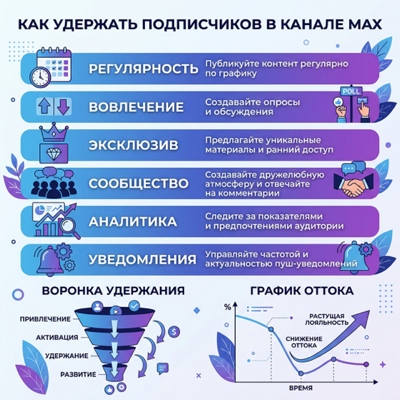 Как удержать подписчиков в канале MAX