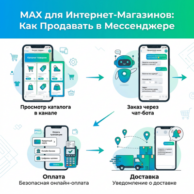 MAX для интернет-магазинов: как продавать в мессенджере