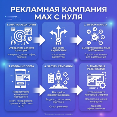 Рекламная кампания в MAX с нуля: пошаговый кейс